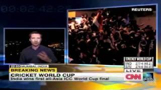 India Wins Cricket World Cup 2011