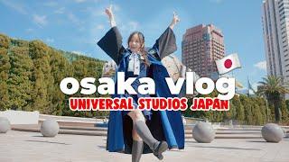 Eating all the Food at Universal Studios Japan in 2024 | USJ Osaka Travel Vlog 