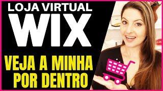 LOJA VIRTUAL WIX | Conheça Minha Nova Loja Wix por Dentro e por Fora - Juliana Zammar