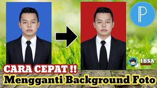 CARA MENGGANTI BACKGROUND FOTO DI APLIKASI PIXELLAB