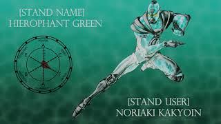 JoJo Stand Eye Catch: Stardust Crusaders - 「Hierophant Green」