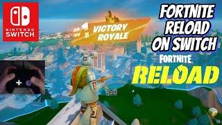 Fortnite RELOAD WIN on Nintendo Switch | Fortnite Reload on Nintendo Switch | Pro Nintendo Switch