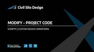 Civil Site Design | Custom Variation - Project Code