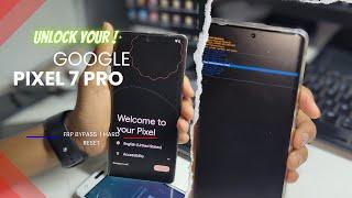 Google Pixel 7 Pro Frp Bypass Android 13 | How To Unlock Google Pixel 7 Pro ! @gsmexperts007