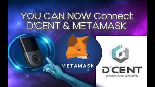 How To Create and Connect a MetaMask wallet to your D'CENT wallet SPECIAL EASY TUTORIAL!