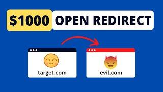 $1000 open redirect | Bug Bounty POC 2023