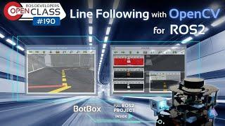 Line Following with OpenCV for ROS 2 | Robotics Developers Open Class 190