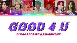 Olivia Rodrigo & P1Harmony - good 4 u (Color Coded Lyrics)