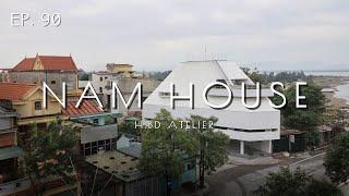 Nam House: A Rooftop Pool Oasis with Dynamic Slanted Design. Ep.90