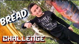 Fishing Challenge With BREAD ( Look What We CAUGHT !! ) - A1A Adventures