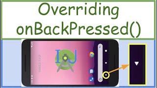 Overriding onBackPressed() (the Back Button)