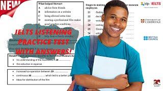 IELTS LISTENING PRACTICE TEST | 07.10.2021 | Test Builder test 1