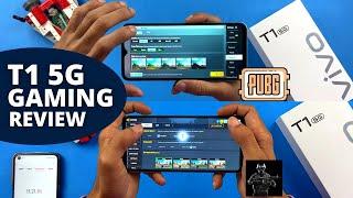 Vivo T1 5G Gaming Test and Review in English | PUBG/BGMI, CODM Test