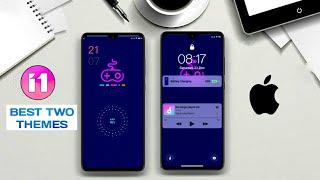 TOP TWO MIUI 11 THEMES | IOS THEME WITH CHARGING ANIMATION, BATTERY ICON CHANGE, MIUI 11 THEME
