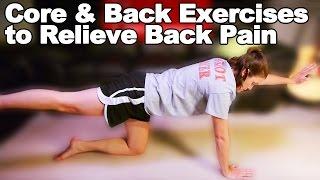 Back Pain Core & Back Strengthening Exercises - Ask Doctor Jo