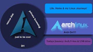 Arch Virtual Box USB Safely Install Arch onto USB drive via Oracle VirtualBox