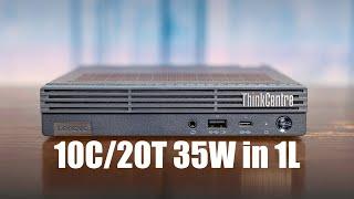 10C/20T in 1L Lenovo ThinkCentre M90q Tiny Review