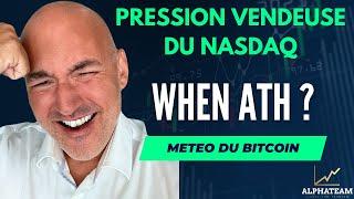 Le Nasdaq chute et entraîne le Bitcoin - AlphaTeam Gabriel