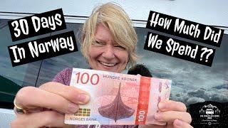 Our 2nd Month in Norway | How Much Did We Spend ? | Vanlife Scandinavia