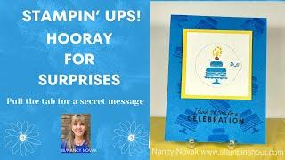 Hooray for Surprises Bundle Tutorial! #interactivecards #hoorayforsuprises, #funcards