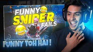 Funniest Sniper Fails Ever in PUBG/BGMI Part-2-PUBG Funniest Moments ft.@LitBoii