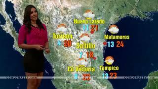 Alejandra Delgadillo mojado el clima