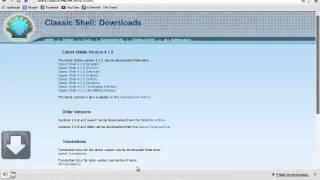 How to download Classic shell