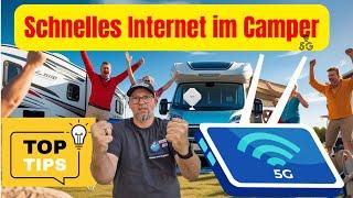 Januar 2025: Günstiges Zubehör für  schnelles Internet im Wohnwagen / Wohnmobil. Mobil & flexibel