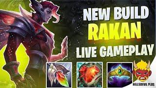 NEW BROKEN RAKAN BUILD (60K HEALING)- Wild Rift HellsDevil Plus Gameplay