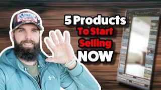 FIVE more WOODWORKING PROJECTS that SELL FAST online!!