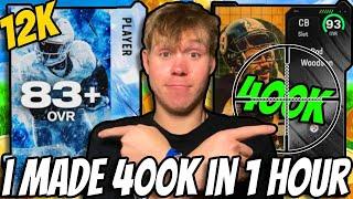 How I made 400k Coins in 1 Hour!! This Method is a GLITCH!!