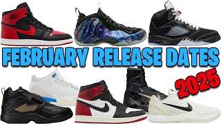 FEBRUARY 2025 AIR JORDAN + NIKE SNEAKER RELEASE DATES 