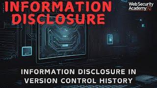 Information Disclosure in Version Control History