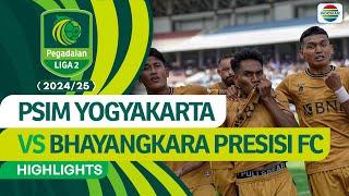 PSIM Yogyakarta VS Bhayangkara Presisi FC - Highlights | Pegadaian Liga 2 2024/25