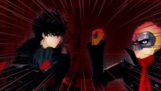 Joker slapping his party in Persona 5 Royal