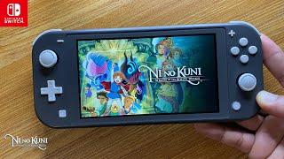 Ni no Kuni: Wrath of the White Witch Nintendo Switch Lite Gameplay