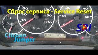 Сброс Сервиса/Service Reset - Citroen Jumper 2.2d