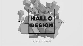 Hallo Design | Animation, Design, Motion & Film | Murad Studio