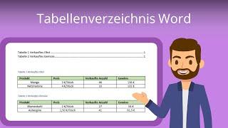 Tabellenverzeichnis Word erstellen: So geht's! - Studyflix