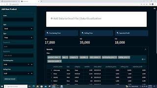 Add new Record to Excel file via Web Interface using Python and Streamlit Library (Data Science)