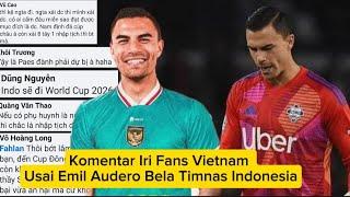 Komentar Iri Fans Vietnam Usai Emil Audero Bela Timnas Indonesia