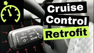 Cruise Control Retrofit DIY - Audi A4 B8