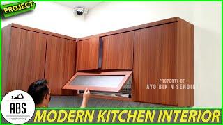 ABS Furniture 004 - Modern Kitchen Interior Plywood Finish TACO HPL || AYO BIKIN SENDIRI