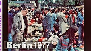 Berlin 1977 - Flohmarkt Tiergarten - Türkischer Bazar Bülowstr. - Flee Market - Turkish Bazaar