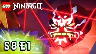 Die Maske der Täuschung – S8 E1 | LEGO NINJAGO | Ganze Folgen