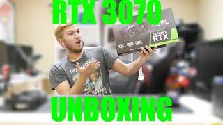 RTX 3070 Asus Dual Fan Edition Unboxing