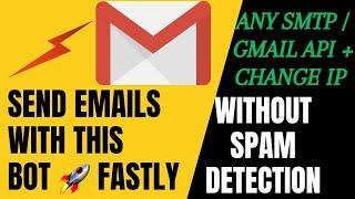 Send Bulk emails using any SMTP / gmail API + IP address change, without SPAM ! Express Mailer Pro!