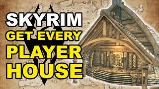 How to Get EVERY PLAYER HOUSE in Skyrim [Elder Scrolls Guides]