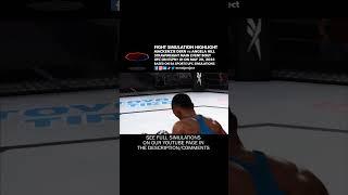 UFC on ESPN 81 Dern vs Hill Strawweight Fight Simulation Highlight  #shorts