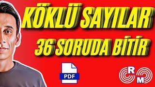 Köklü Sayılar | 6 Farklı Kaynak | Yeni Nesil Soru Çözümü | #köklüsayılar